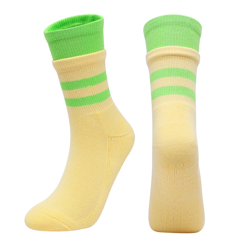 TAZK Women's Terry Sports Socks D10 Red