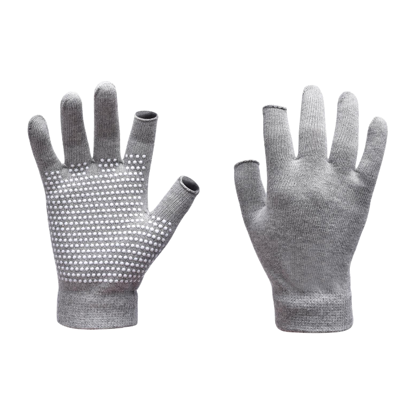 【Sport Gloves】C1浅麻灰-女士二指健身运动手套