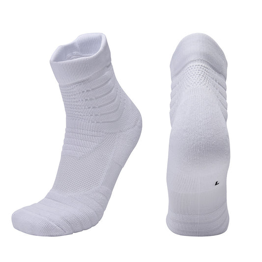 TAZK Men's Basketball Sports Socks D Multicolor