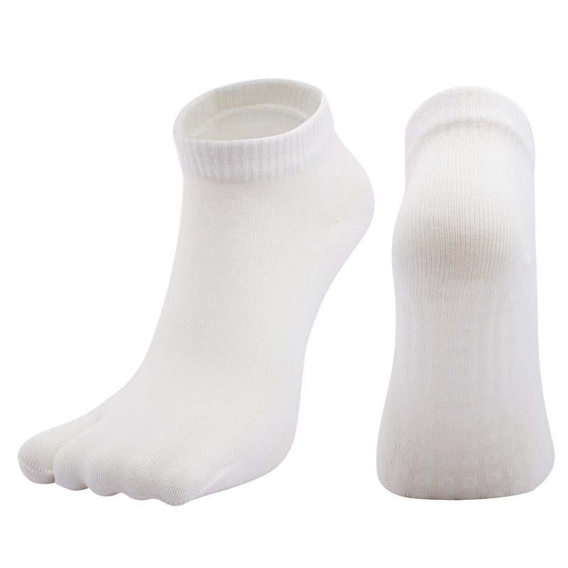 【Yoga Socks】X2白色-女士二指瑜伽普拉提运动袜