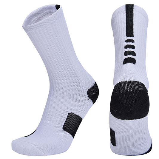 TAZK Men's Basketball Sports Socks D Multicolor