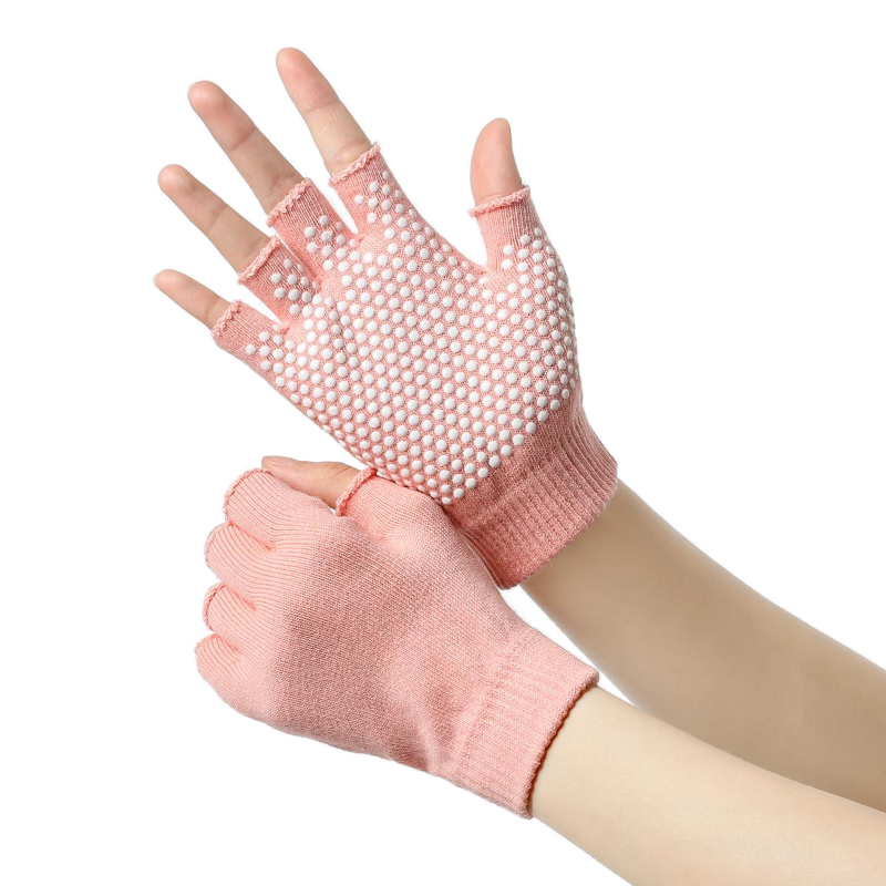 【Sport Gloves】A1珊瑚橙-女士半指健身运动手套