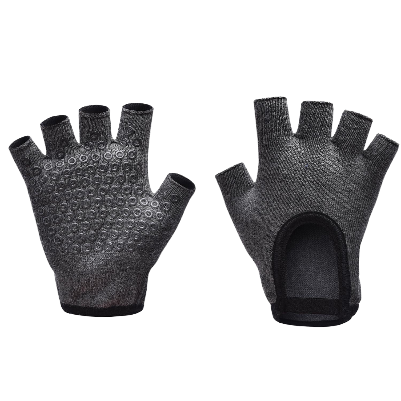 【Sport Gloves】B2深麻灰-女士半指健身运动手套